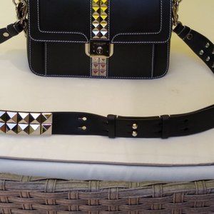 Michael Kors Collection Crawford leather crossbody